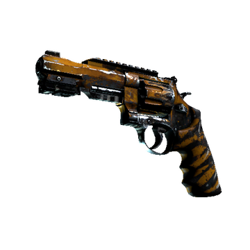 StatTrak™ R8 Revolver | Skull Crusher (Battle-Scarred)