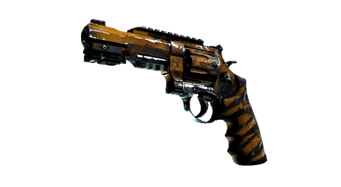 StatTrak™ R8 Revolver | Skull Crusher (Battle-Scarred)