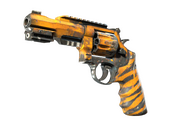 StatTrak™ R8 Revolver | Skull Crusher (Well-Worn)