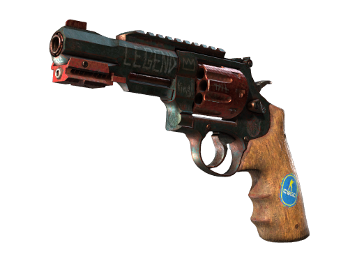 StatTrak™ R8 Revolver | Junk Yard (Battle-Scarred)