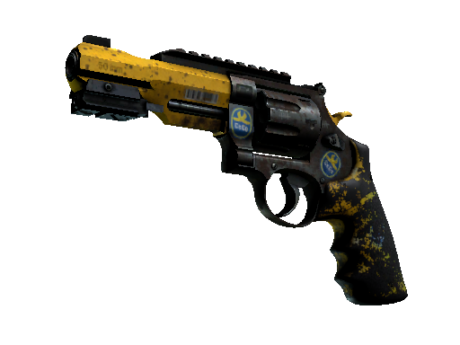 StatTrak™ R8 Revolver | Banana Cannon (Battle-Scarred)