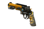 StatTrak™ R8 Revolver | Banana Cannon (Battle-Scarred)