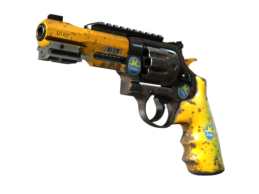 R8 Revolver | Banana Cannon (Well-Worn)