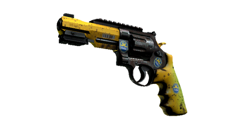 StatTrak™ R8 Revolver | Banana Cannon (Minimal Wear)
