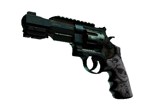 StatTrak™ R8 Revolver | Bone Forged (Battle-Scarred)