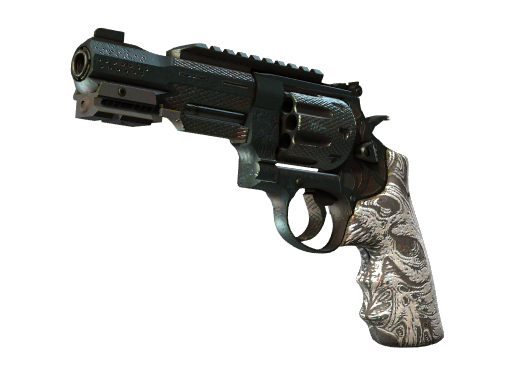 R8 Revolver | Bone Forged (Well-Worn)