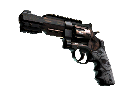 R8 Revolver | Bone Forged (Testado no Terreno)