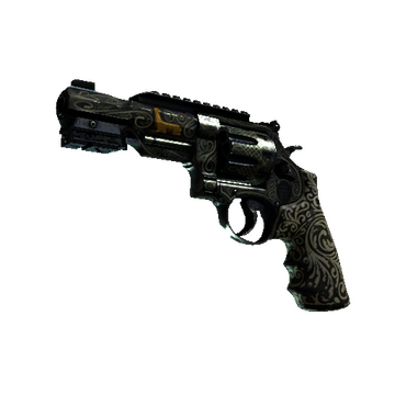 StatTrak™ R8 Revolver | Llama Cannon (Battle-Scarred)