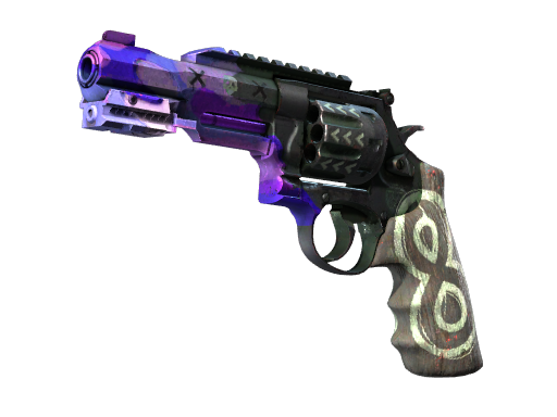 Primary image of skin StatTrak™ R8 Revolver | Crazy 8