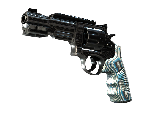 StatTrak™ R8 Revolver | Grip (Well-Worn)