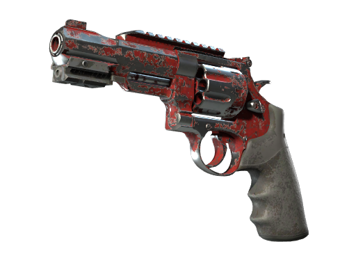 StatTrak™ R8 Revolver | Crimson Web (Battle-Scarred)