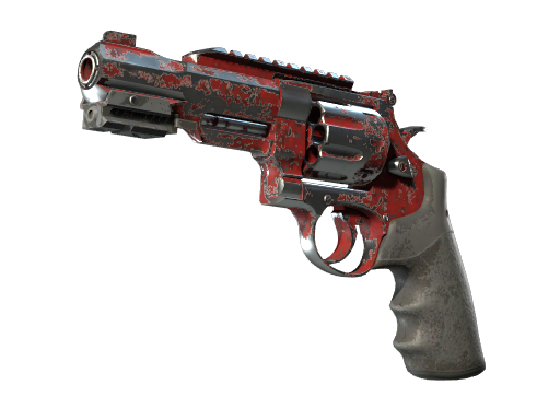 R8 Revolver | Crimson Web (Battle-Scarred)