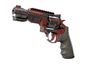 StatTrak™ R8 Revolver | Crimson Web (Battle-Scarred)