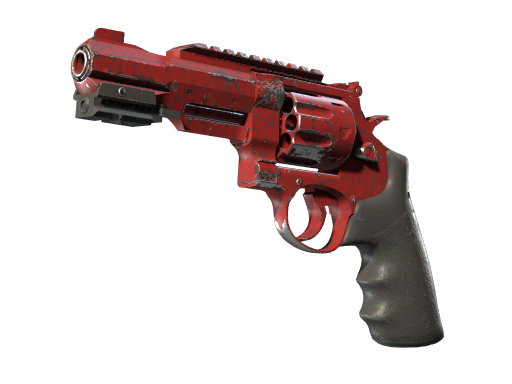 R8 Revolver | Crimson Web (Well-Worn)