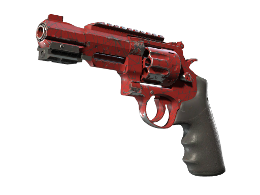 R8 Revolver | Crimson Web (Battle-Scarred)