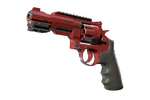 StatTrak™ R8 Revolver | Crimson Web (Well-Worn)