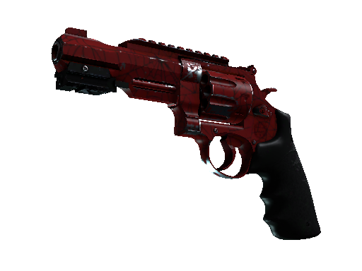 Image for the R8 Revolver | Crimson Web weapon skin in Counter Strike 2