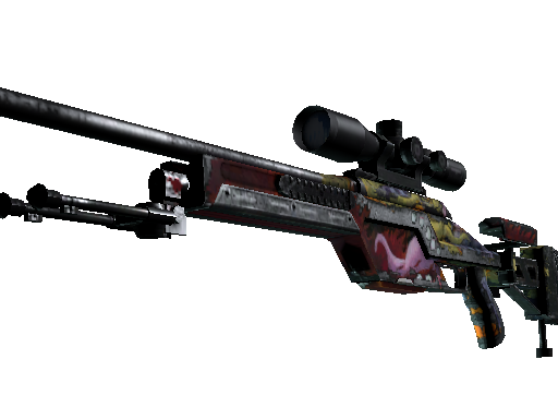 StatTrak™ SSG 08 | Bloodshot (Battle-Scarred)