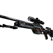 StatTrak™ SSG 08 | Death's Head (Battle-Scarred)