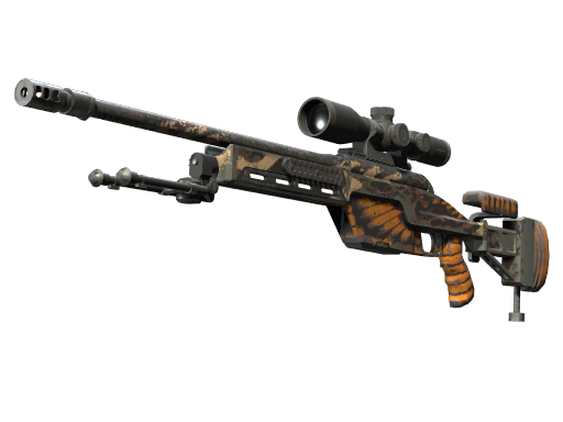 StatTrak™ SSG 08 | Death's Head (Well-Worn)