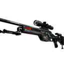 StatTrak™ SSG 08 | Dragonfire (Battle-Scarred)