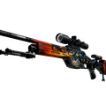 StatTrak™ SSG 08 | Dragonfire (Well-Worn)