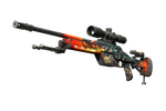 StatTrak™ SSG 08 | Dragonfire (Field-Tested)