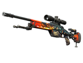 StatTrak™ SSG 08 | Dragonfire (Field-Tested)