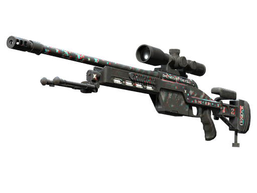 StatTrak™ SSG 08 | Parallax (Battle-Scarred)