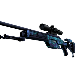 StatTrak™ SSG 08 | Mainframe 001 (Battle-Scarred)