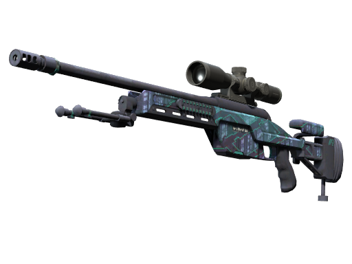 StatTrak™ SSG 08 | Mainframe 001 (Well-Worn)