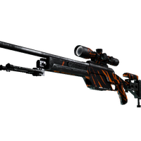 StatTrak™ SSG 08 | Slashed (Well-Worn)