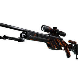 free csgo skin SSG 08 | Slashed (Well-Worn)