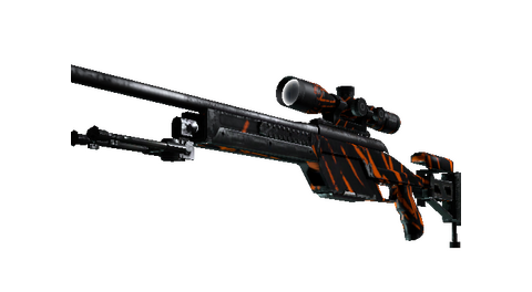 StatTrak™ SSG 08 | Slashed (Well-Worn)