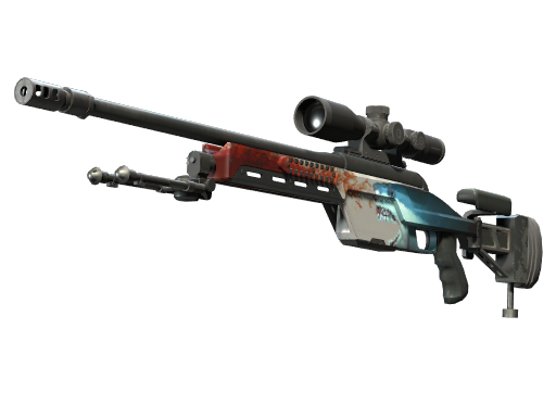 Default of skin StatTrak™ SSG 08 | Blood in the Water