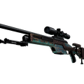 SSG 08 | Azure Glyph (Well-Worn)