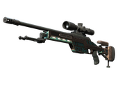 Souvenir SSG 08 | Azure Glyph (Minimal Wear)