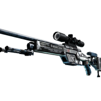 StatTrak™ SSG 08 | Ghost Crusader (Battle-Scarred)