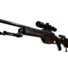 SSG 08 | Orange Filigree (Minimal Wear)