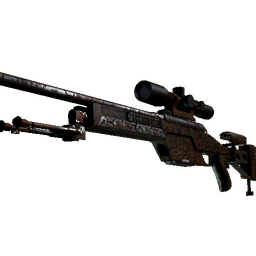 SSG 08 | Orange Filigree (Factory New)