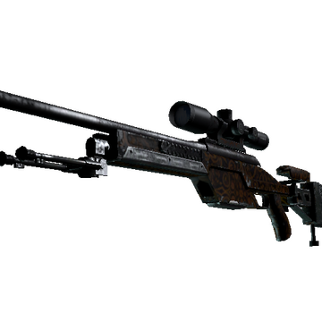 SSG 08 | Orange Filigree (Battle-Scarred)