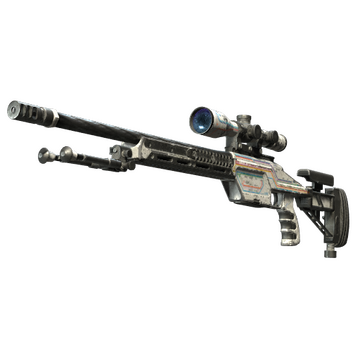 StatTrak™ SSG 08 | Rapid Transit (Battle-Scarred)