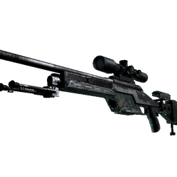 Souvenir SSG 08 | Jungle Dashed (Battle-Scarred)