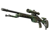 Souvenir SSG 08 | Jungle Dashed (Minimal Wear)