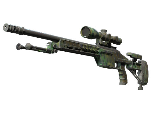 Primary image of skin Souvenir SSG 08 | Jungle Dashed