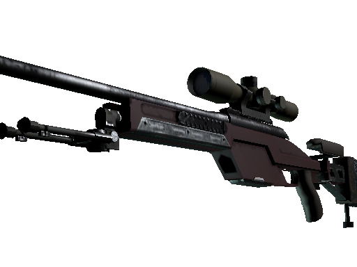 SSG 08 | Red Stone (Com Pouco Uso)