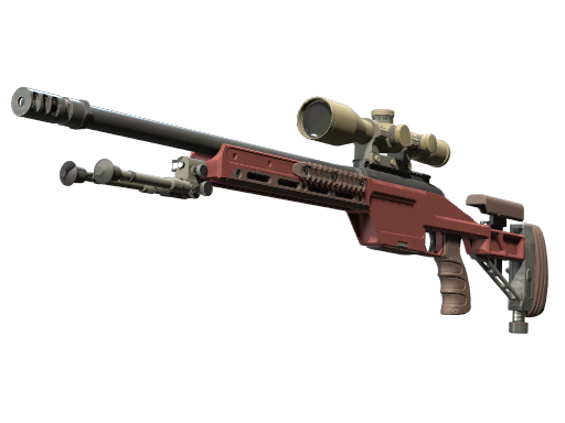 SSG 08 | Red Stone (Factory New)