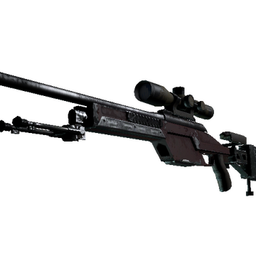 SSG 08 | Red Stone (Field-Tested)