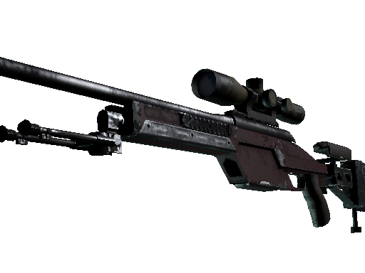 SSG 08 | Red Stone (Field-Tested)