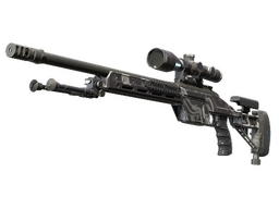 SSG 08 | Grey Smoke (Battle-Scarred)